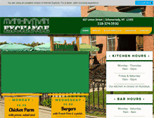 Tablet Screenshot of manhattanexchange.net